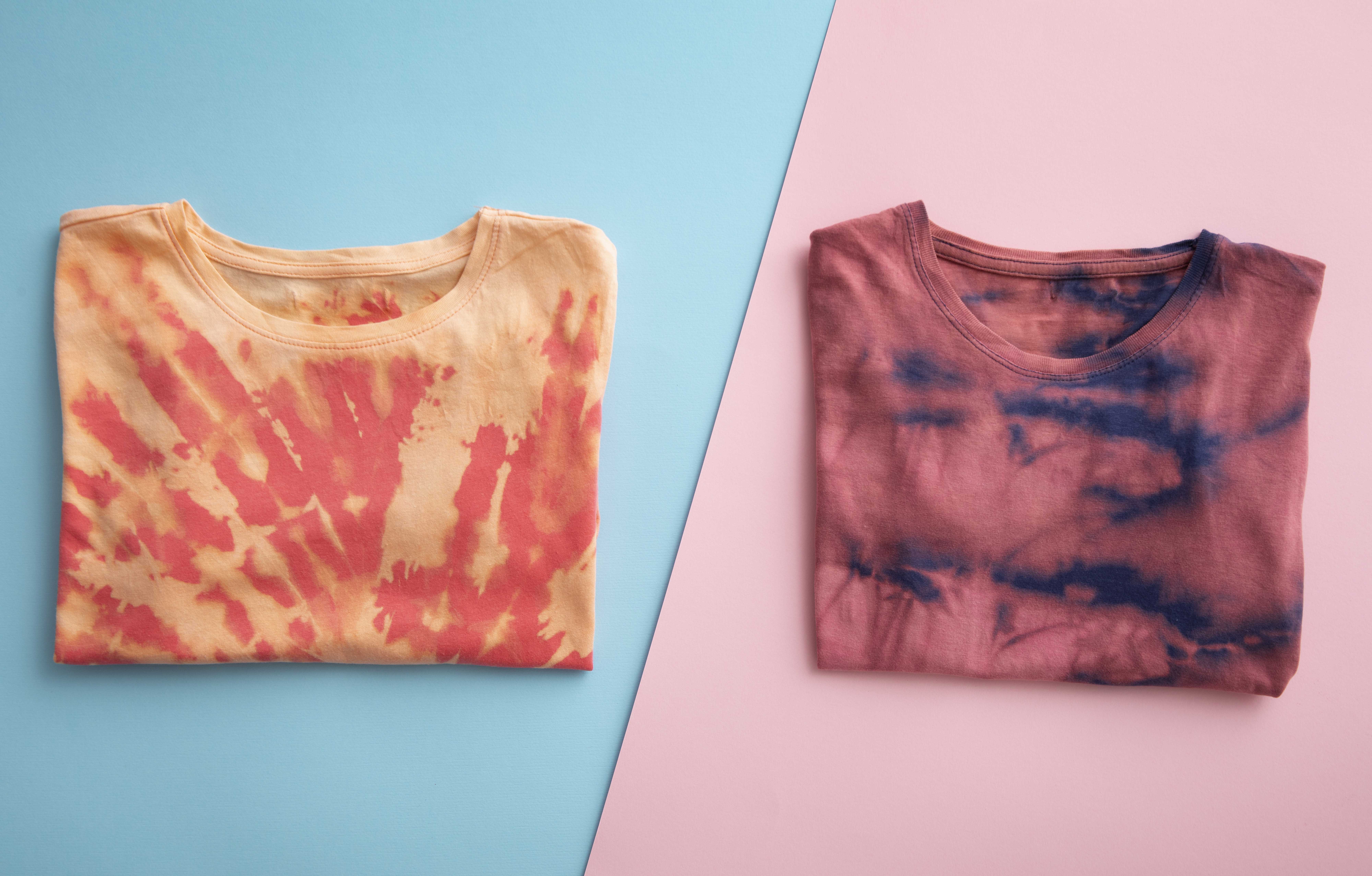 top-view-t-shirt-painting-still-life